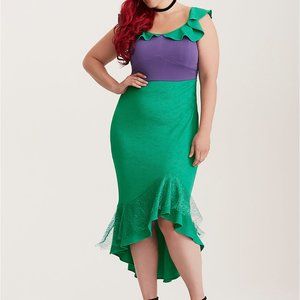Torrid x Disney Ariel Little Mermaid Cosplay Dress